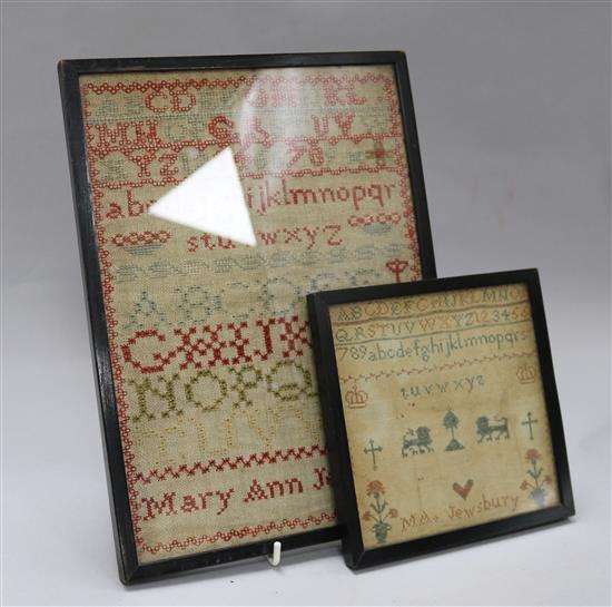 Two Victorian Samplers